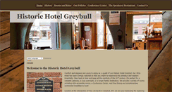 Desktop Screenshot of historichotelgreybull.com