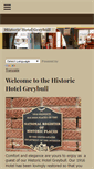Mobile Screenshot of historichotelgreybull.com